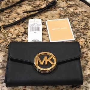 Michael Kors crossbody leather purse
